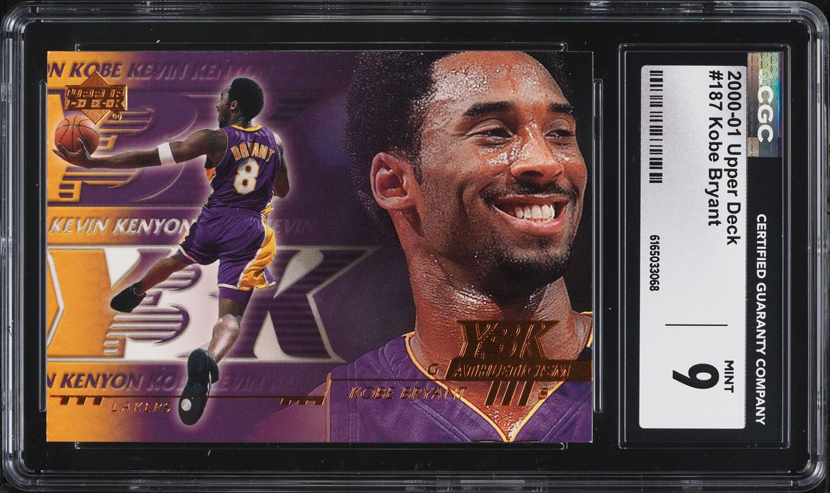 2000 Upper Deck Kobe Bryant #187 CGC 9 MINT