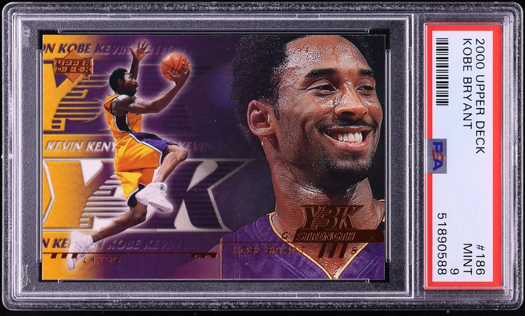 2000 Upper Deck Basketball Kobe Bryant #186 PSA 9 MINT