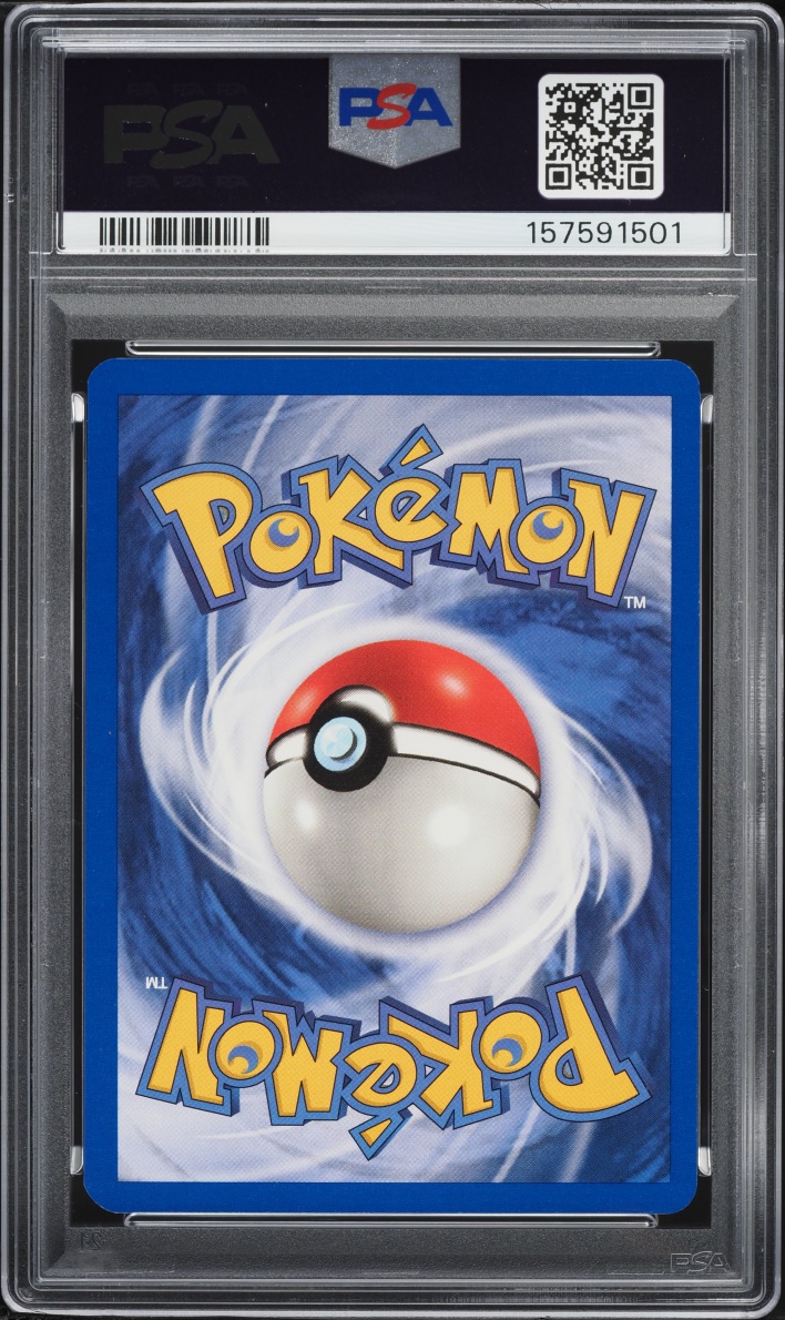 2000 Pokemon Team Rocket 1st Edition Voltorb #69 PSA 8 NM-MT