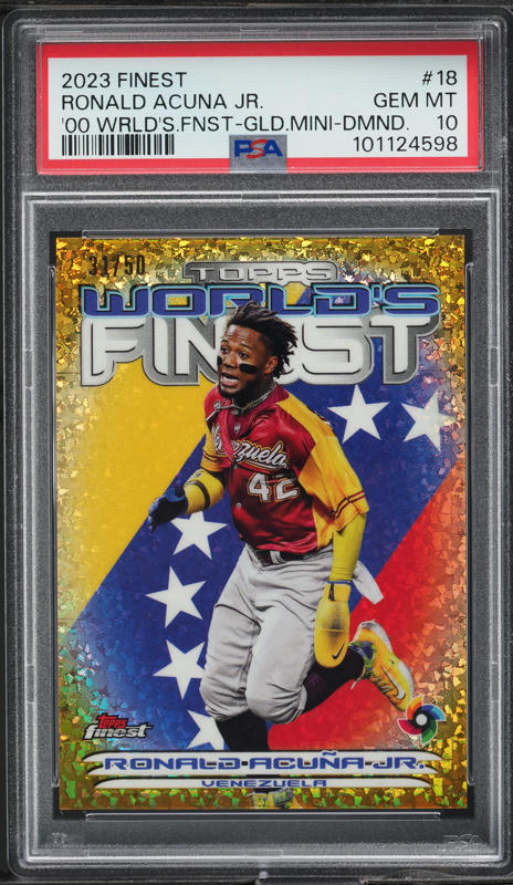 2023 Topps Chrome Ultraviolet All-Star Ronald Acuna Jr. #UV-4 SGC