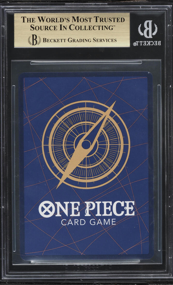 2025 One Piece Anime 25th Collection Manga Art SEC Monkey D. Luffy #EB02061 BGS 10 PRISTINE