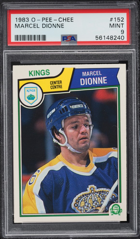 1983 O-Pee-Chee Hockey Marcel Dionne #152 PSA 9 MINT