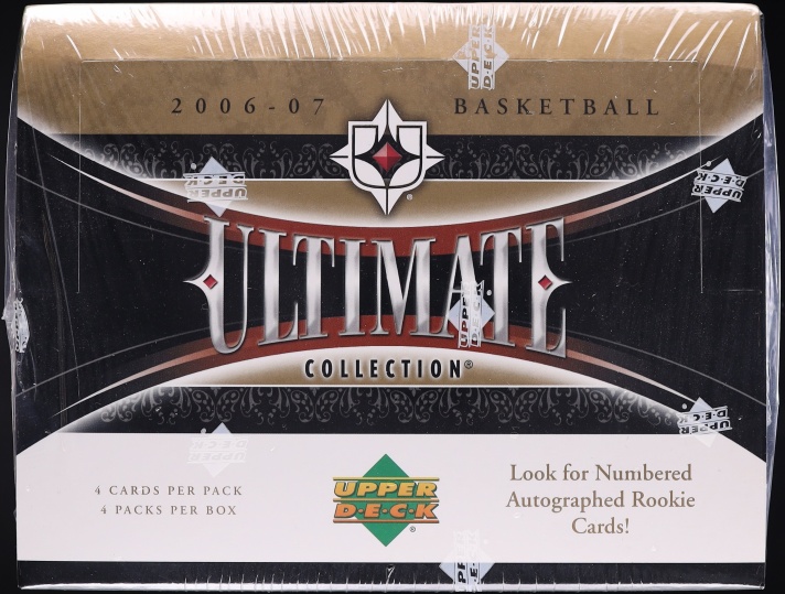 2006 Upper Deck Ultimate Collection Basketball Sealed Hobby Box, 4ct Packs