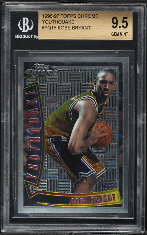 1996 Topps Basketball Kobe Bryant ROOKIE #138 PSA 9 MINT on