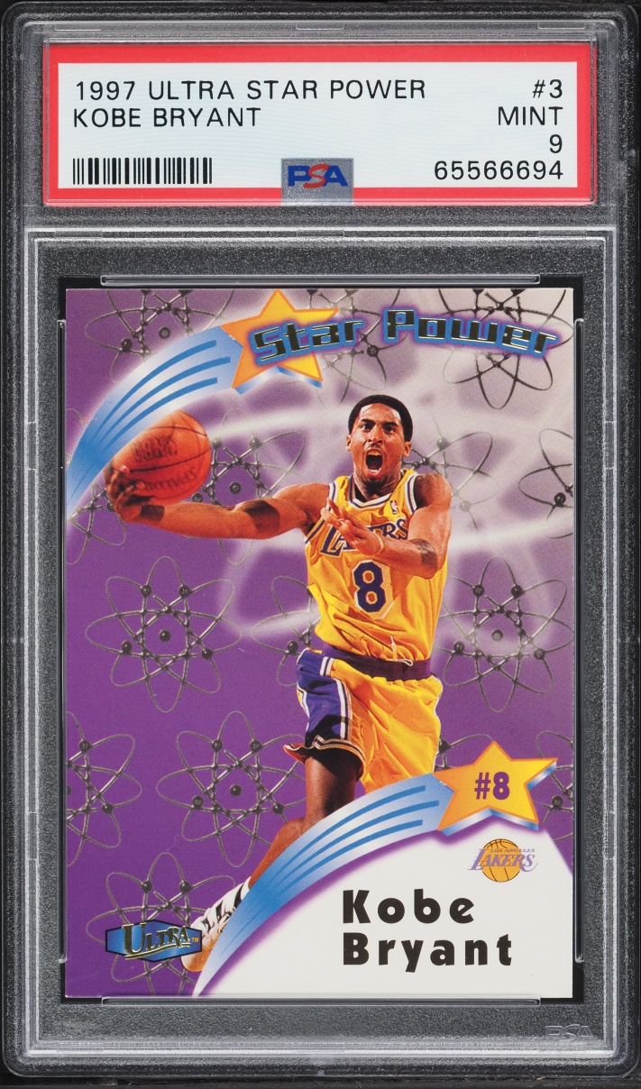 1997 Ultra Star Power Kobe Bryant #3 PSA 9 MINT