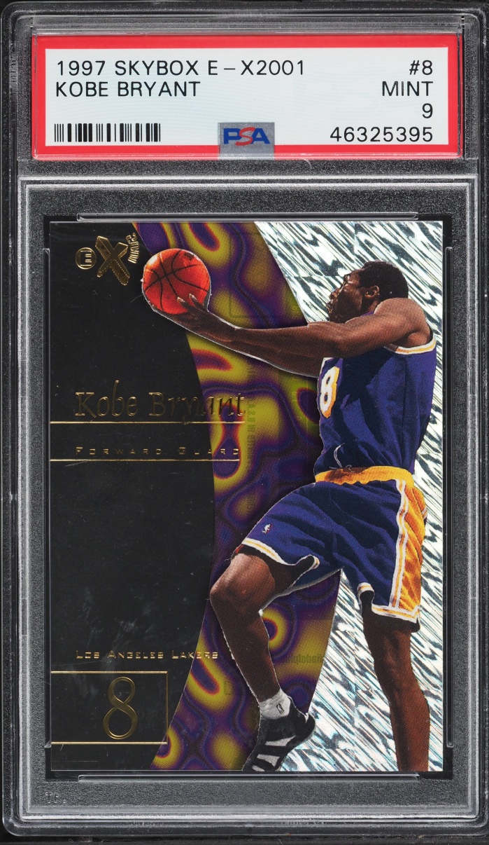 1997 Skybox E-X2001 Kobe Bryant #8 PSA 9 MINT