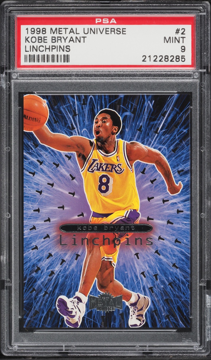 1998 Metal Universe Linchpins Kobe Bryant #2 PSA 9 MINT