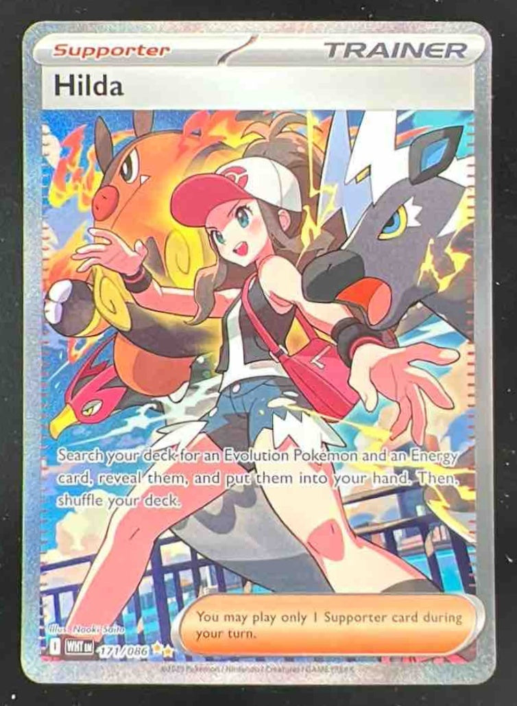 2025 Pokemon Japanese SV White Flare Full Art Hilda #166 CGC AUTH