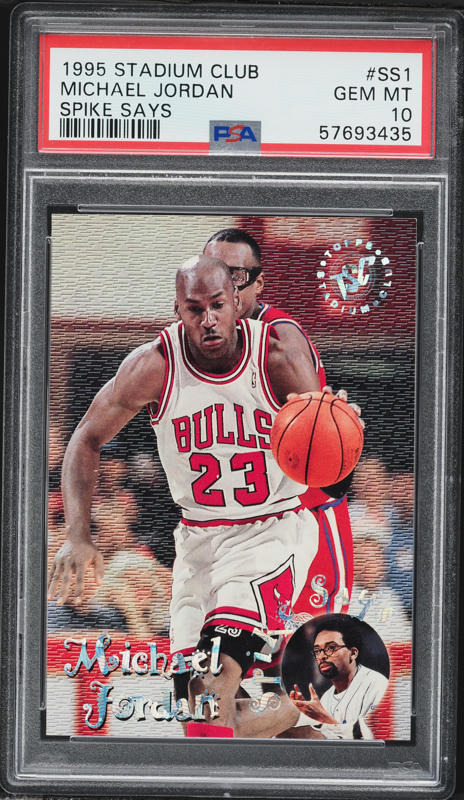 1995 Fleer Jam Session Michael Jordan #13 PSA 6 EXMT on Fanatics