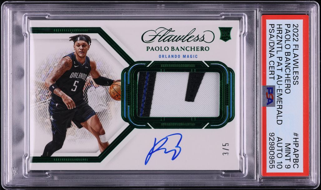 2022 Panini Prizm Red Paolo Banchero ROOKIE /299 #249 PSA 9 MINT