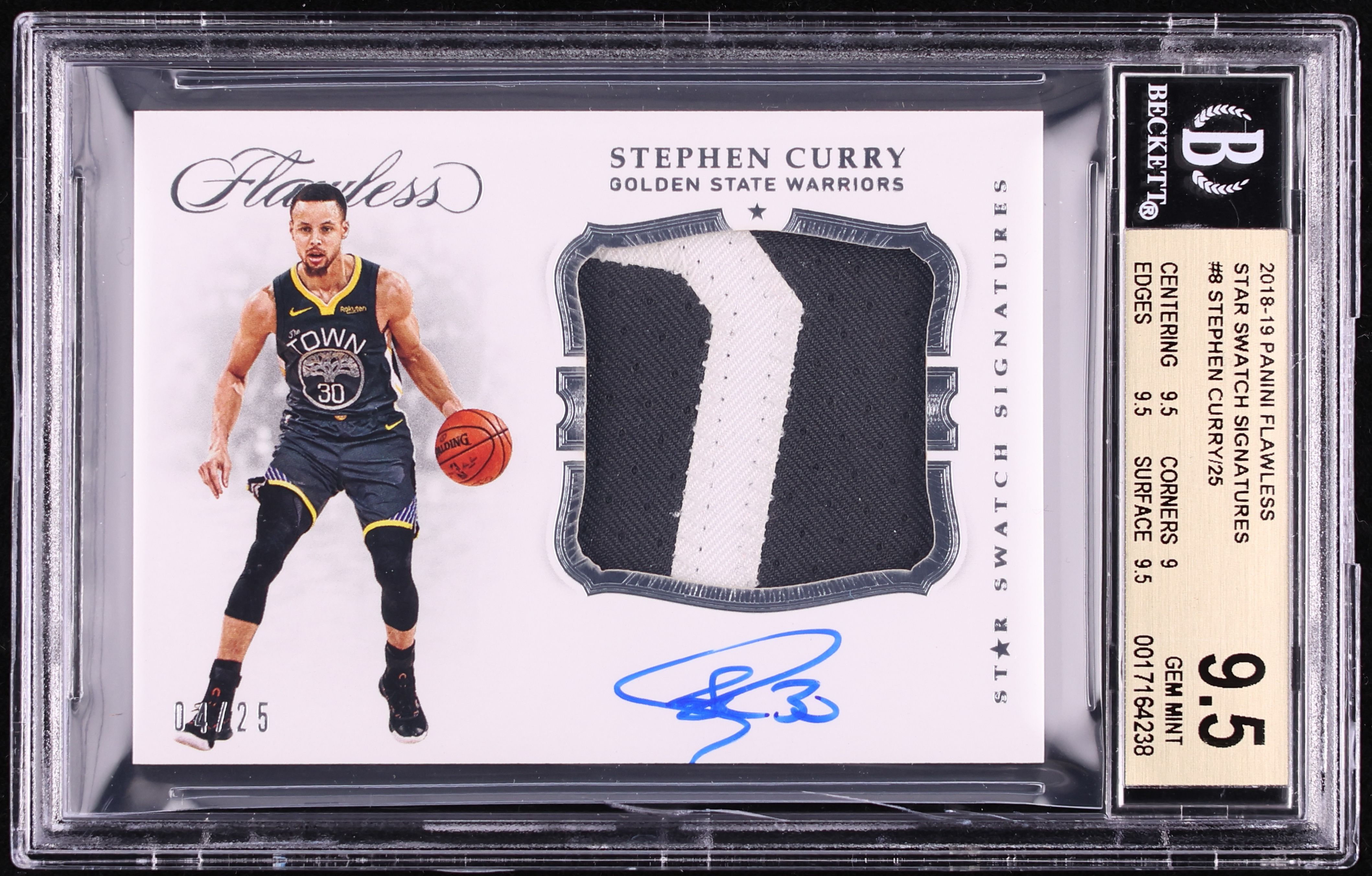 その他 nationaltreasures stephen curry auto /25 STEPHEN CURRY AUTO #/25 Autographed 2018-2019 Panini Donruss