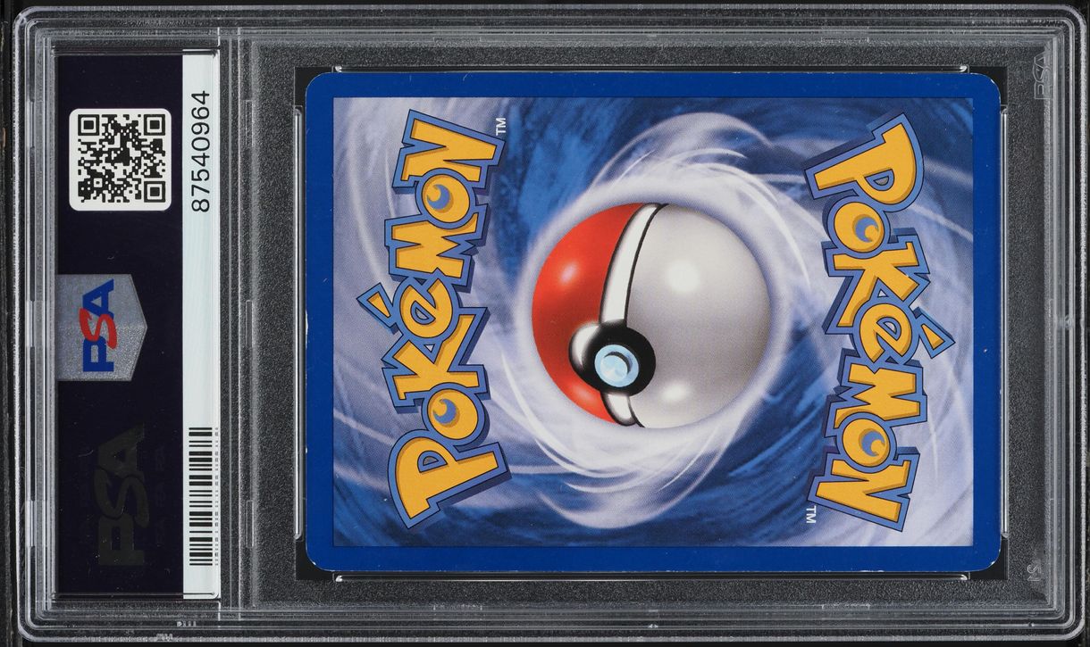 2010 Pokemon Heartgold & Soulsilver Undaunted Kyogre & Groudon Legend #88 PSA 7