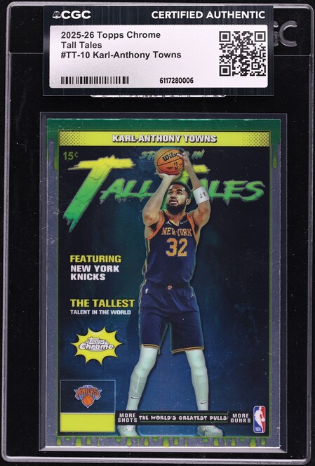 2021 Panini Flawless Gold Karl-Anthony Towns PATCH AUTO 1/10 #29