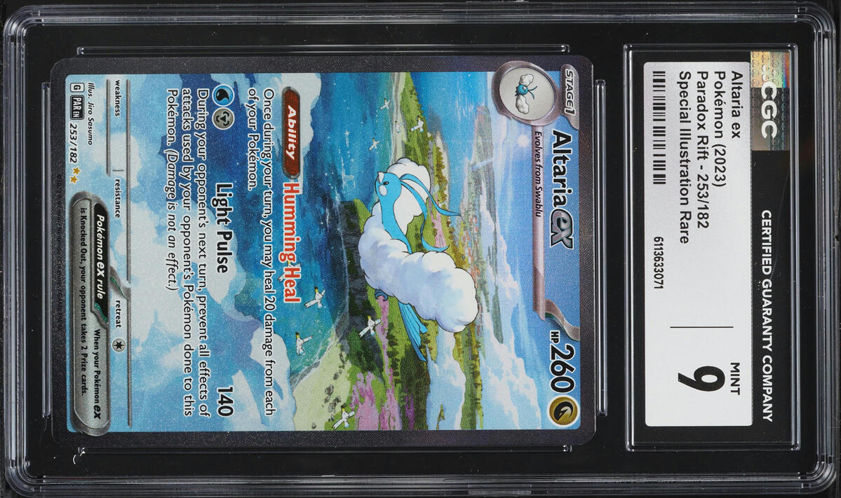 2023 Pokemon Scarlet & Violet Paradox Rift SIR Altaria EX #253 CGC 9 MINT