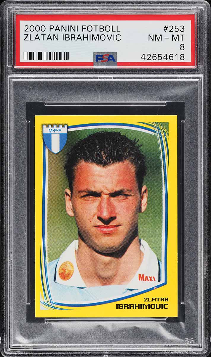 Sticker Zlatan Ibrahimovic UEFA Euro 2004 - Panini - Neuf