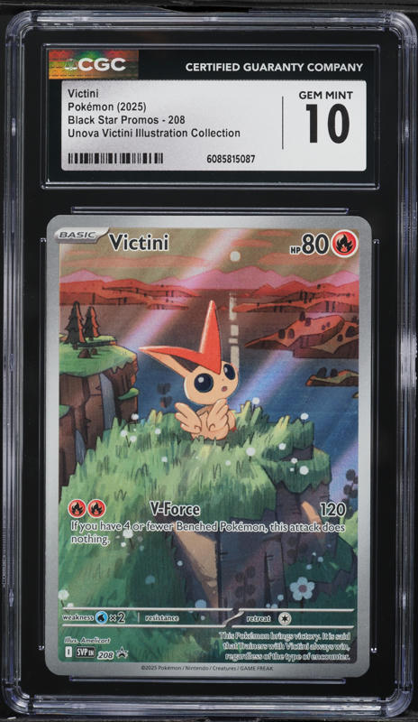 2025 Pokemon Japanese SV Promo Victini BWR Event Prize Victini