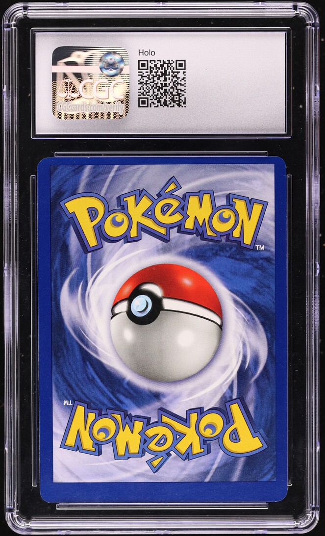 1999 Pokemon Base Set Shadowless 1st Edition Off-Center Holo Charizard #4 CGC 9 MINT