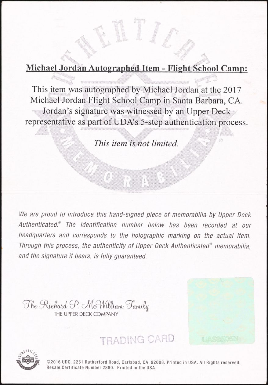 1984 Star Basketball Michael Jordan ROOKIE AUTO #101 BAS BGS 8.5 NM-MT+