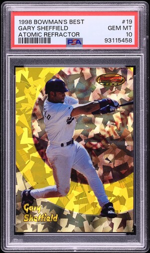 1998 Bowman's Best Atomic Refractor Kobe Bryant /100 #88 PSA 10