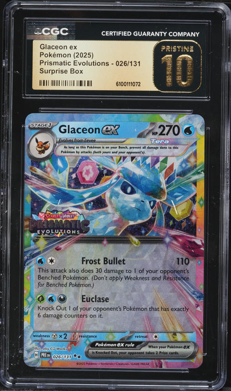 2025 Pokemon Scarlet & Violet Prismatic Evolutions Surprise Box