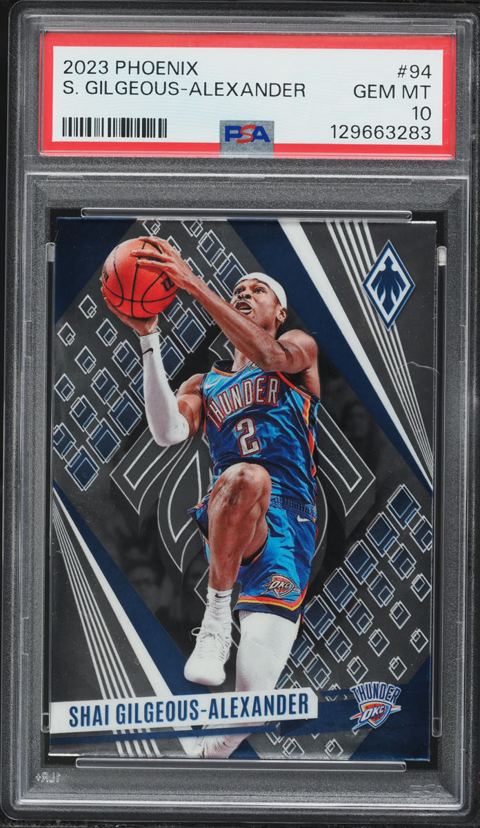 2023 Panini Phoenix Shai Gilgeous-Alexander #94 PSA 10 GEM MINT