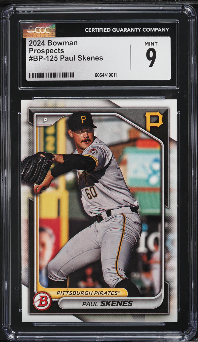 2024 Bowman Paul Skenes PROSPECT #BP-125 CGC 9 MINT