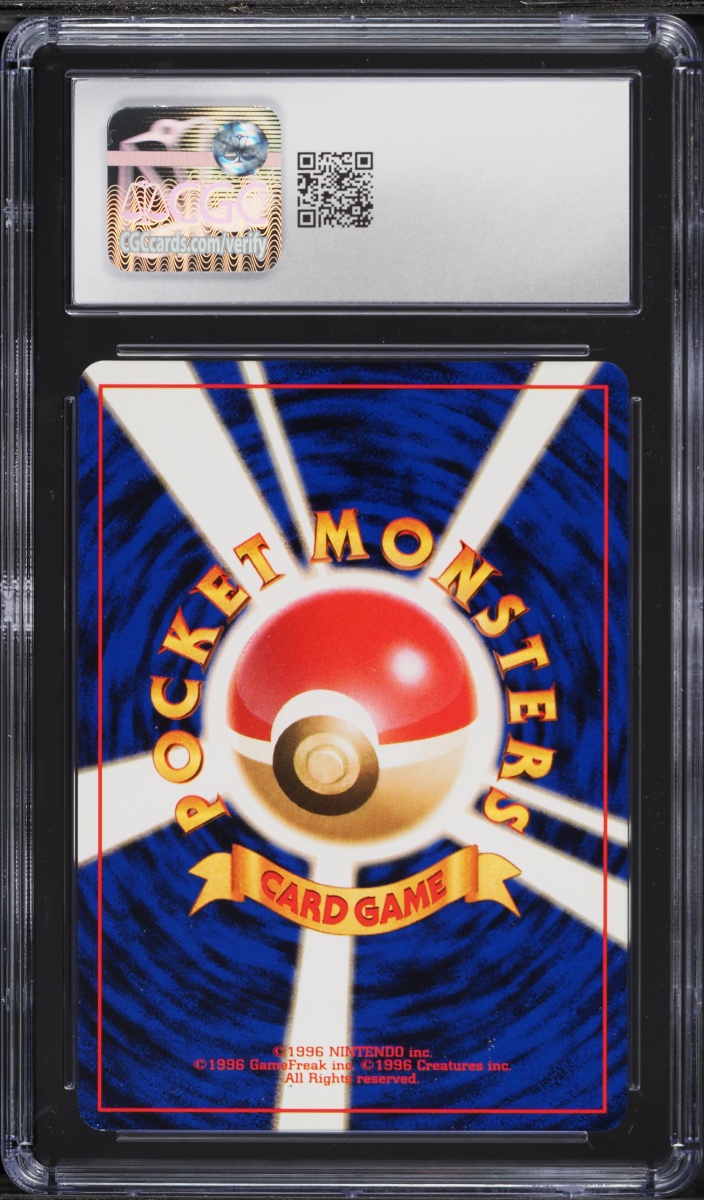 1997 Pokemon Japanese Rocket Gang Meowth #52 CGC 10 GEM MINT