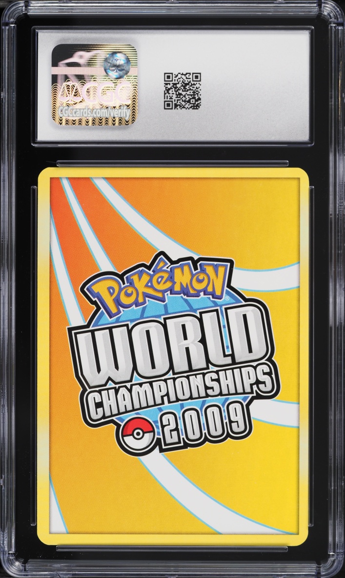 2009 Pokemon World Championships Decks Team Galactic's Invention G-103 Power Spray #117 CGC 9.5