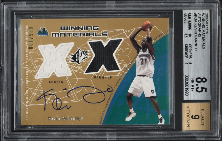 その他 KEVIN GARNETT auto psa9 Kevin-Garnett-Rookie-Card-1995