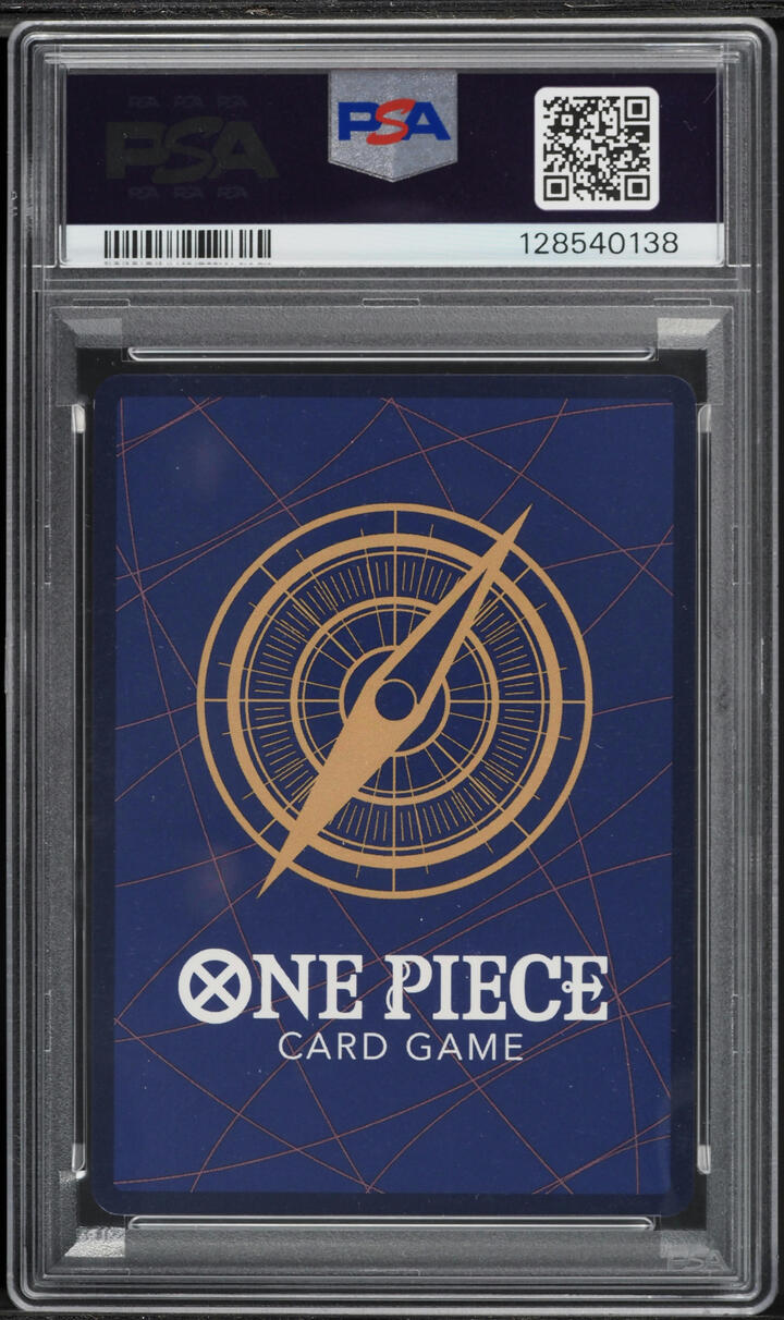 2025 One Piece A Fist Of Divine Speed 3rd Anniversary Gold Monkey D. Luffy #OP11-119 PSA 10 GEM