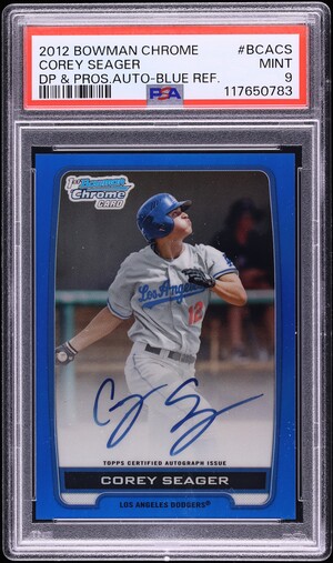 2024 Topps Transcendent Corey Seager #8 BGS 9.5 GEM MINT on