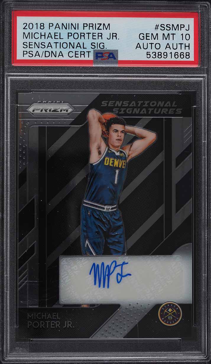 【75シリ】Michael Porter Jr. RC Select Prizm 2018 Select Concourse Silver Prizm Michael Porter Jr. ROOKIE #37
