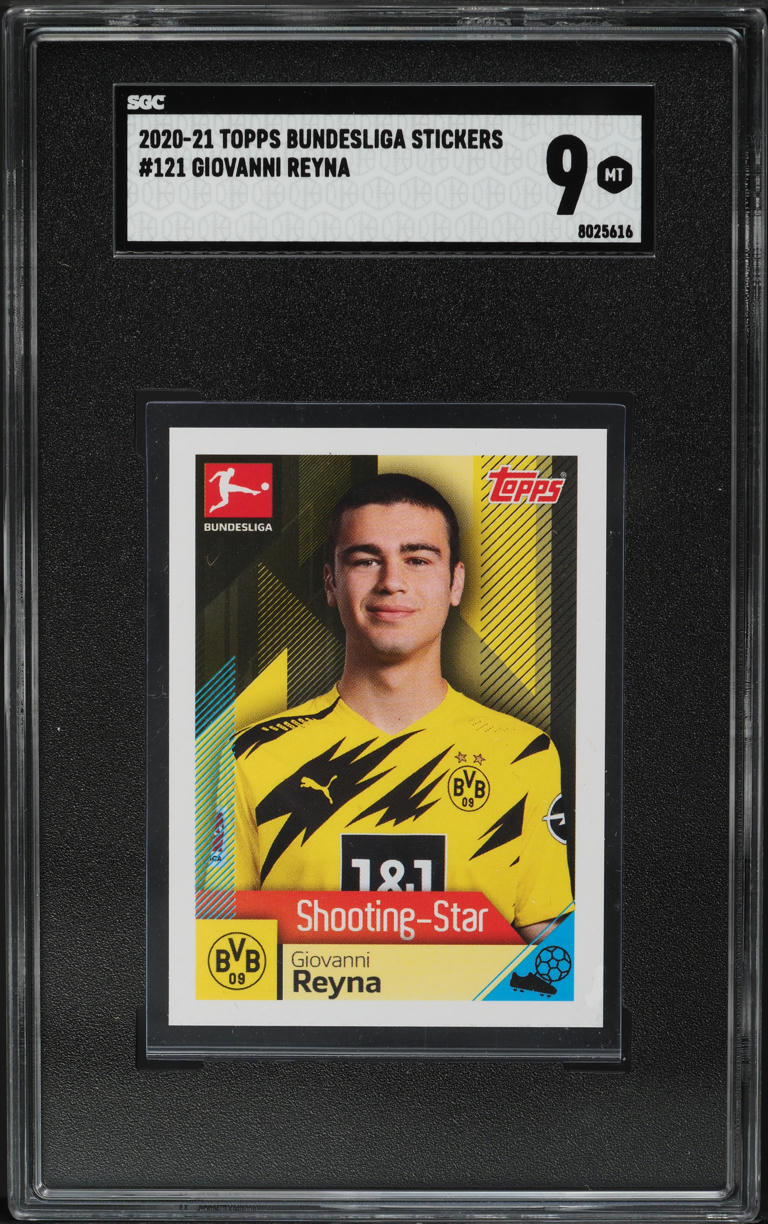 2020-21 Topps Chrome UEFA Champions League Gold Refractors #53