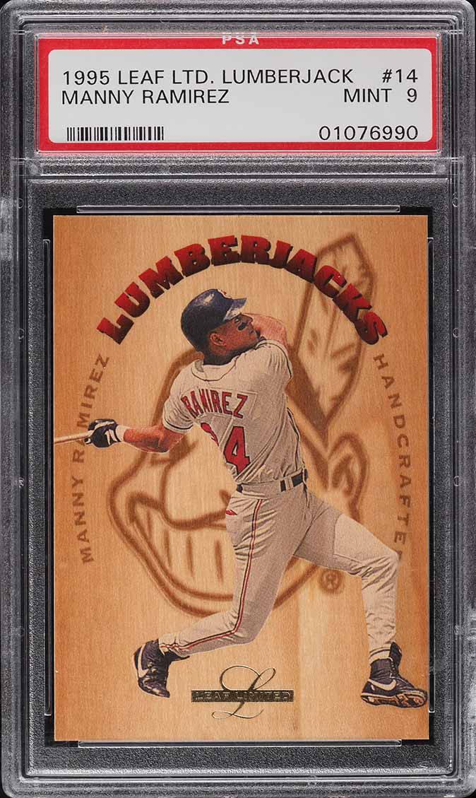 1999 Fleer Brilliants Gold Manny Ramirez /99 #28G PSA 8 NM-MT on