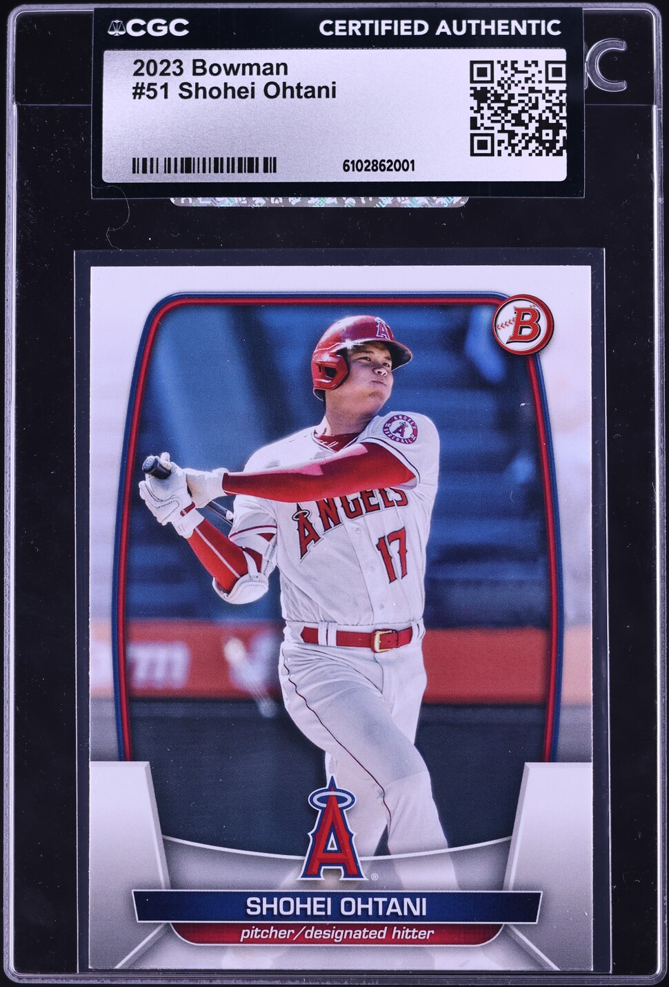 2023 Bowman Shohei Ohtani #51 CGC AUTH