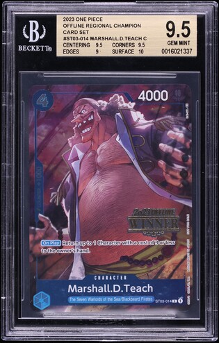 2022 One Piece Promo '23 Offline Regional Winner Kuroobi #OP03-026