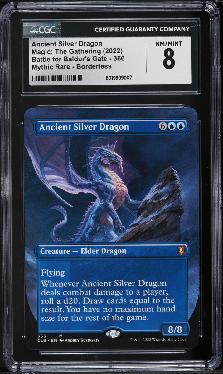 2022 Magic The Gathering Battle For Baldur's Gate Ancient Silver Dragon ...