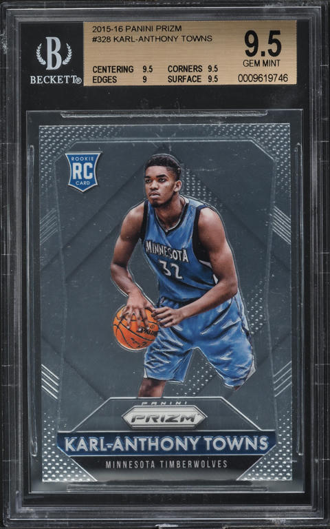 panini FLAWLESS Karl-Anthony Towns 良部 2017 Panini Flawless Collegiate Karl-Anthony Towns Autograph Card