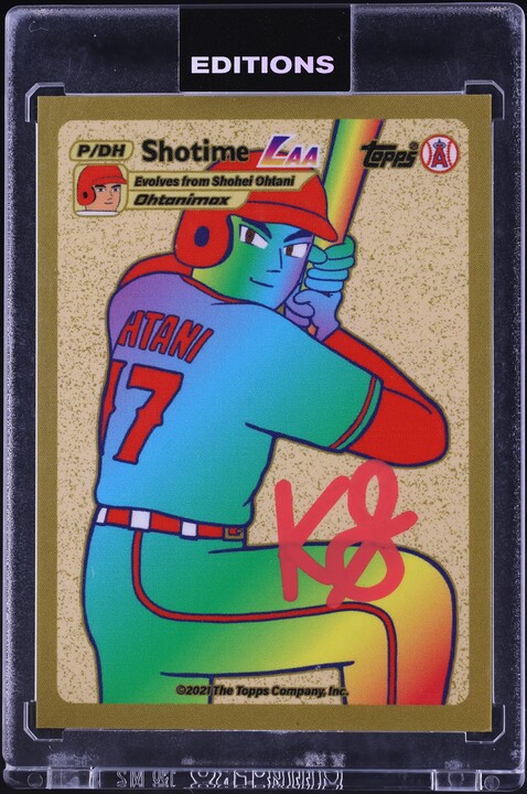 2021 Topps Project70 Silver Artist Proof Shohei Ohtani Keith Shore