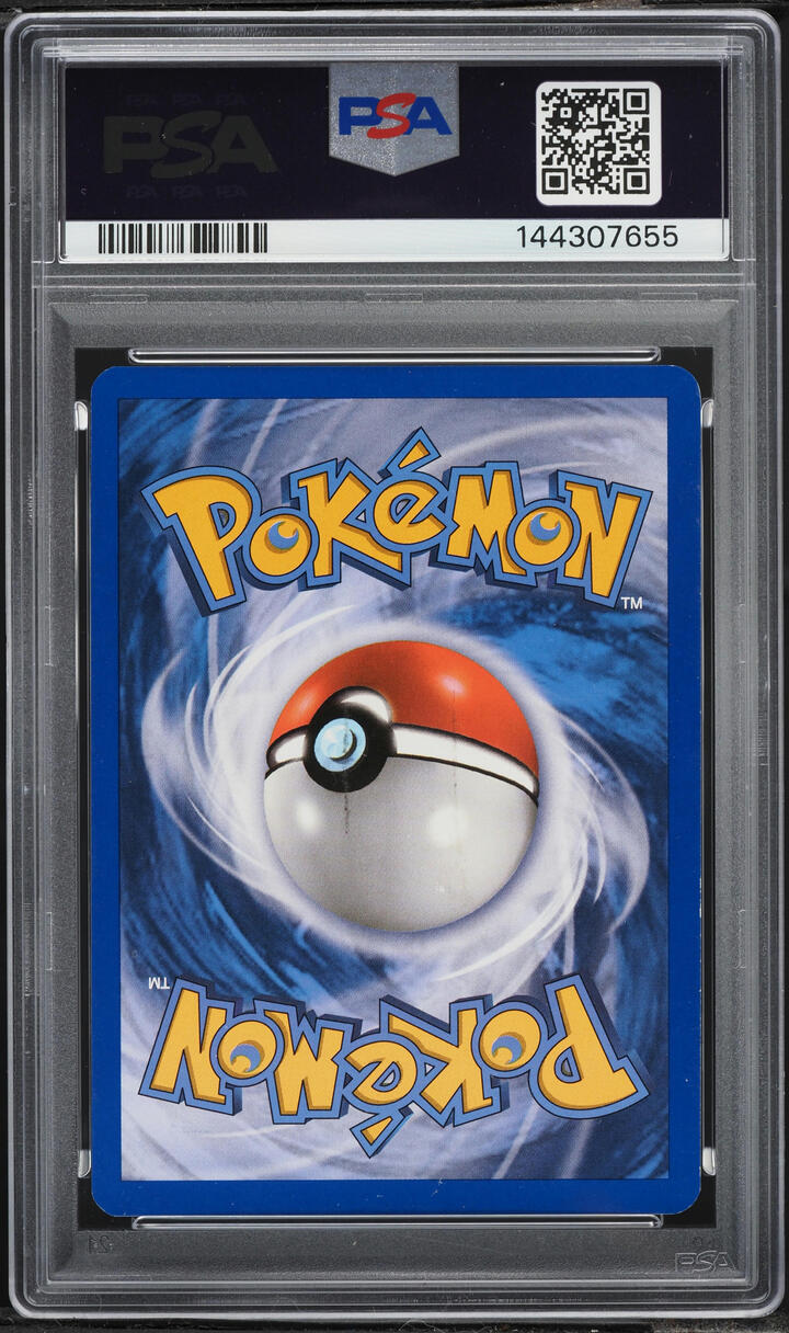 2012 Pokemon BW Dark Explorers Dex Cross Holo 1st Place Scyther #4 PSA 7 NRMT