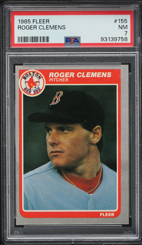 その他 ROGER CLEMENS ROOKIE bgs9.5 1985 Topps Roger Clemens ROOKIE #181 BGS 9 MINT on Fanatics Collect