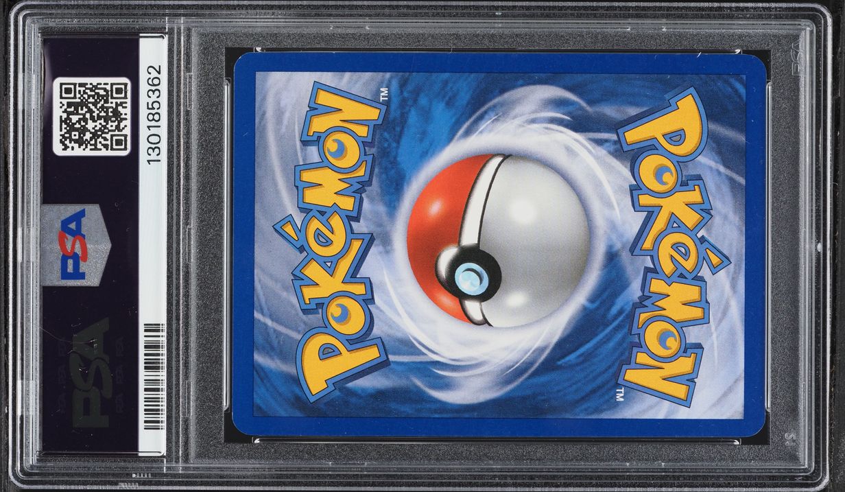 2010 Pokemon HGSS Triumphant Holo Palkia & Dialga Legend #101 PSA 8 NM-MT