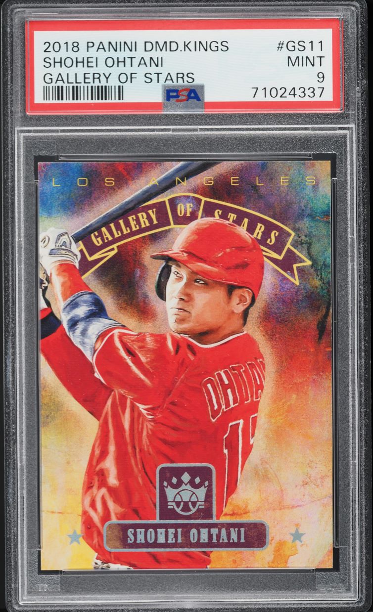 2018 Panini Diamond Kings Name In Japanese Shohei Ohtani ROOKIE