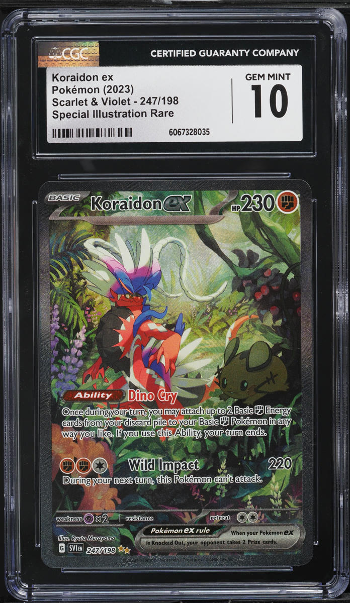 2023-pokemon-scarlet-violet-sir-koraidon-ex-247-cgc-10-gem-mint-on