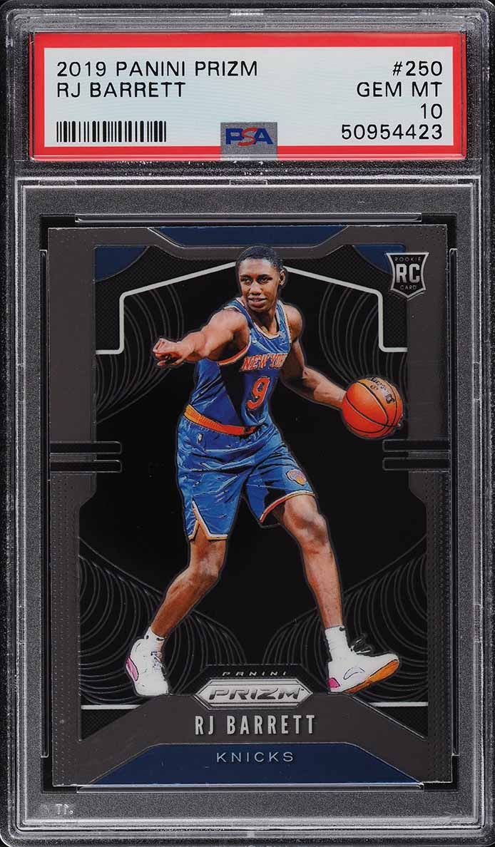 2019 Select Concourse RJ Barrett ROOKIE #21 PSA 9 MINT on Fanatics