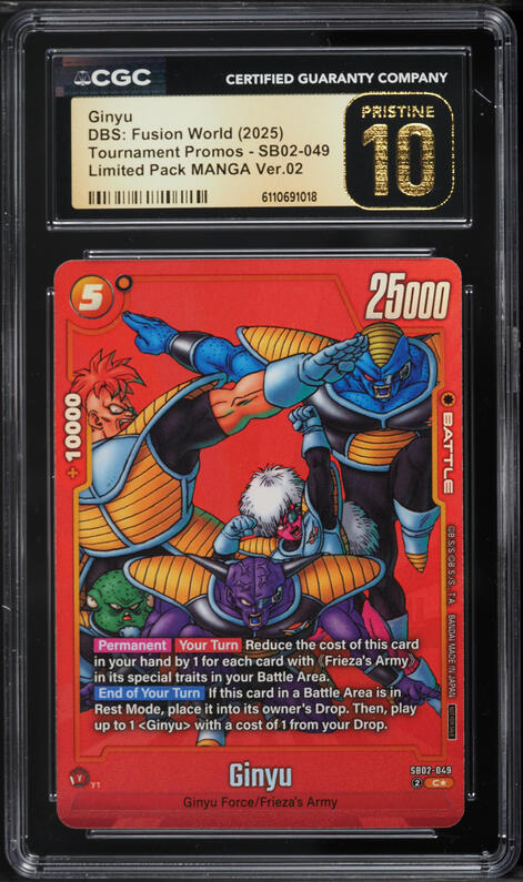 2025 DBS: Fusion World Manga Booster 02 Energy Marker - Vol.12