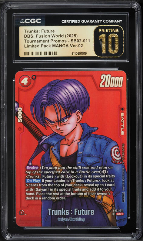 2025 DBS: Fusion World Manga Booster 02 Energy Marker - Vol.12