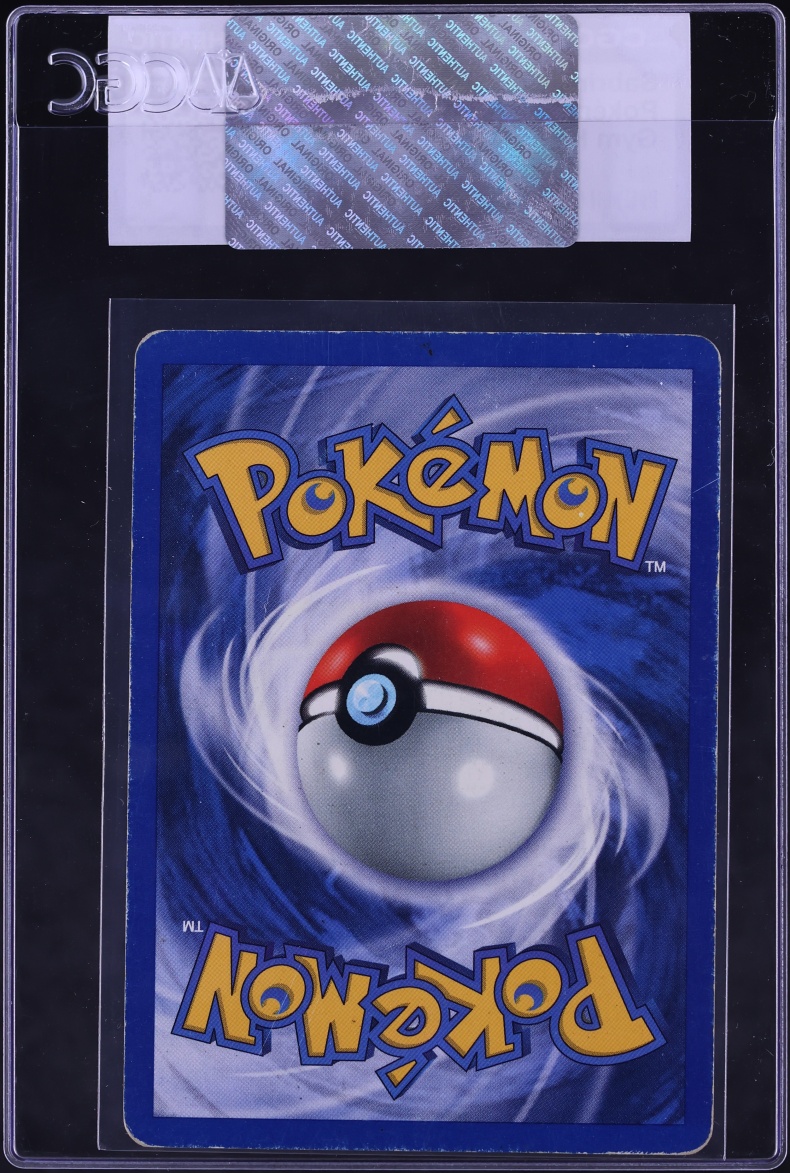 2000 Pokemon Gym Heroes Sabrina's Abra #91 CGC AUTH