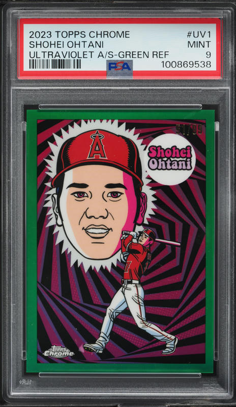 ゲームセンター・ゲームカード 2022 Topps Chrome Shohei Ohtani PSA