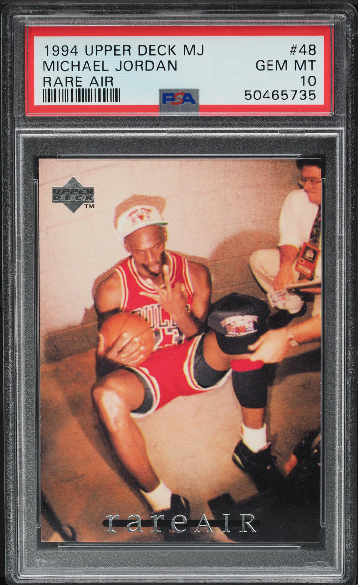 1994 Upper Deck MJ Rare Air Michael Jordan #48 PSA 10 GEM MINT on ...